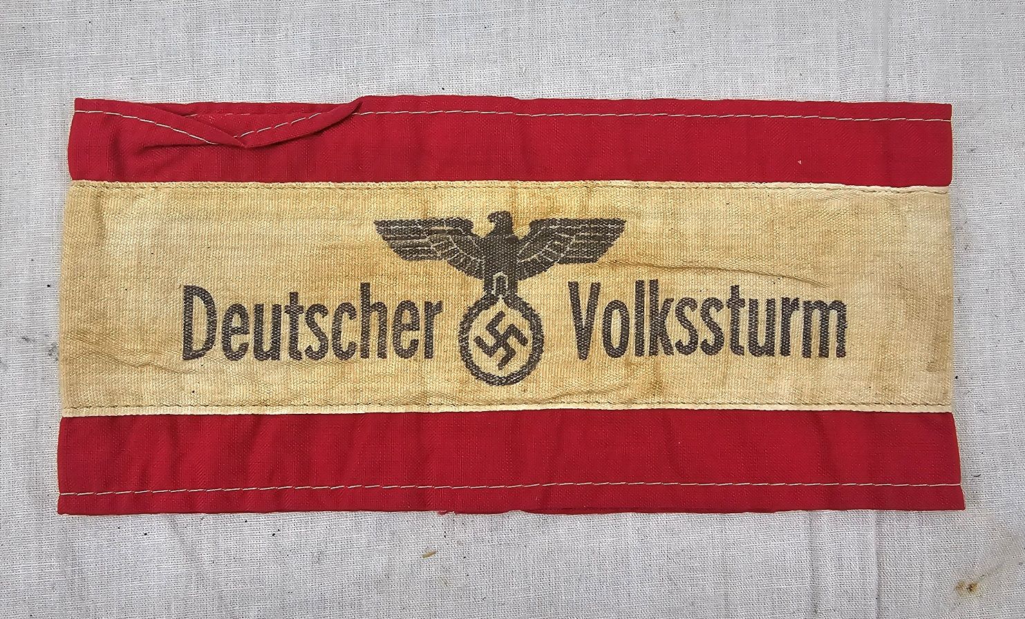 WW2 German Deutscher Volksturm Armband #2 - Image 2