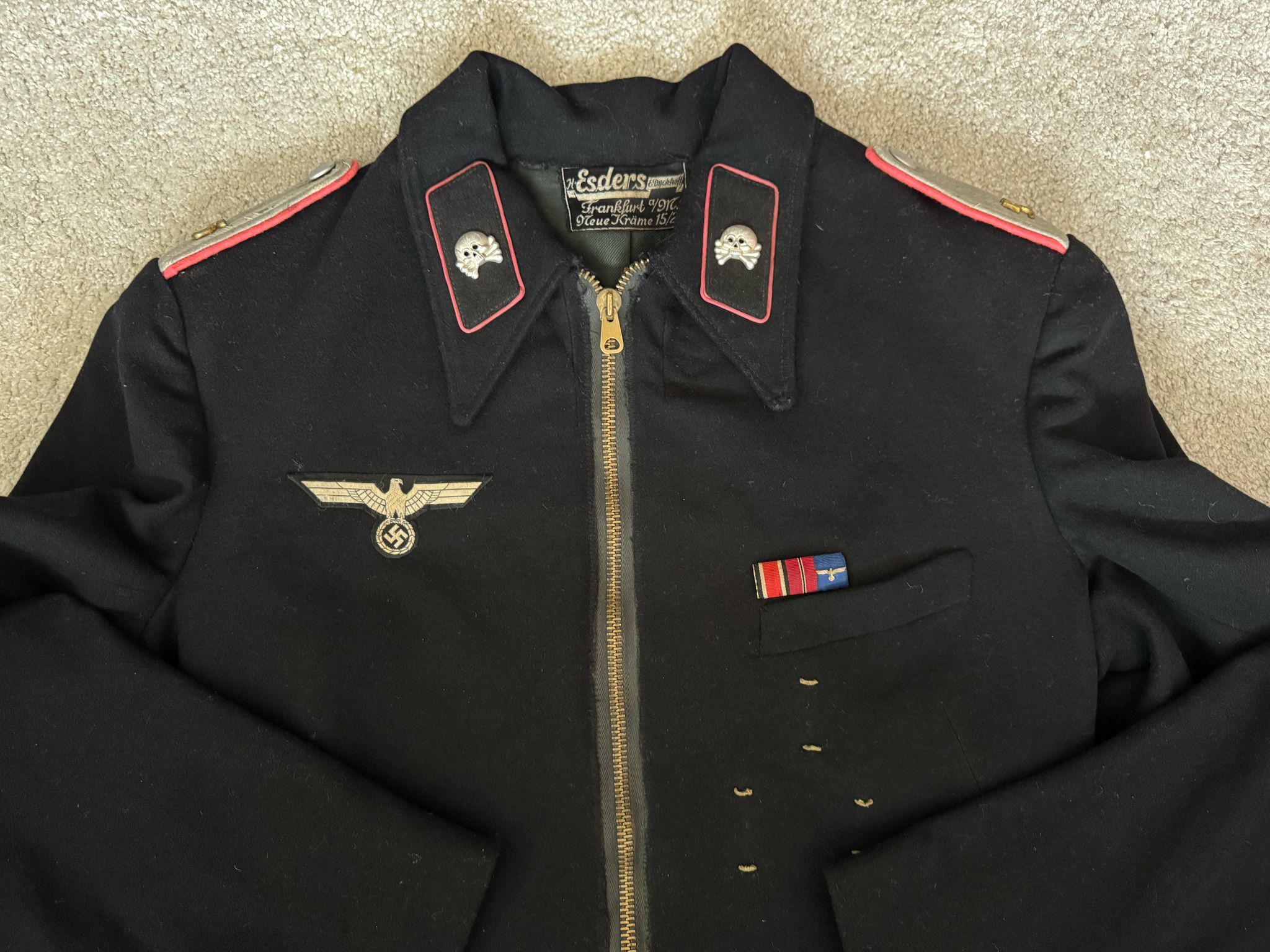 WW2 German Heer Panzer Leutnant’s Tailor Made Wrapper - Image 2