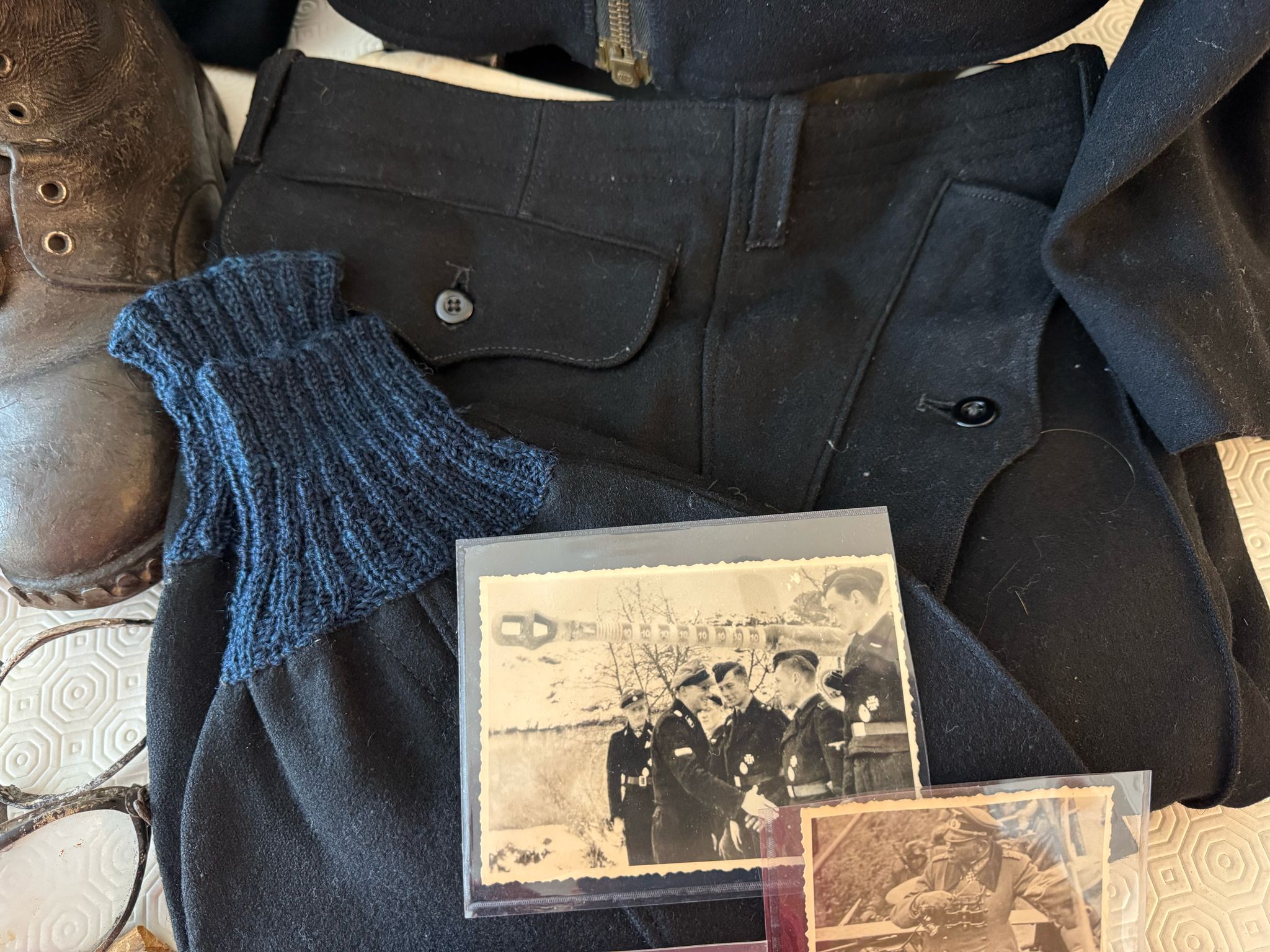 WW2 German Heer Panzer Leutnant’s Tailor Made Wrapper - Image 10