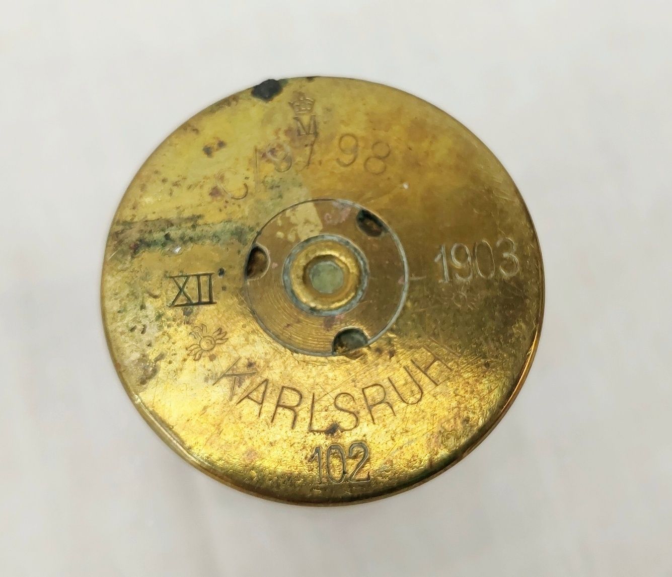 1903 German Karlsruhe C9 37mm Pom Pom Shell Case - Image 2