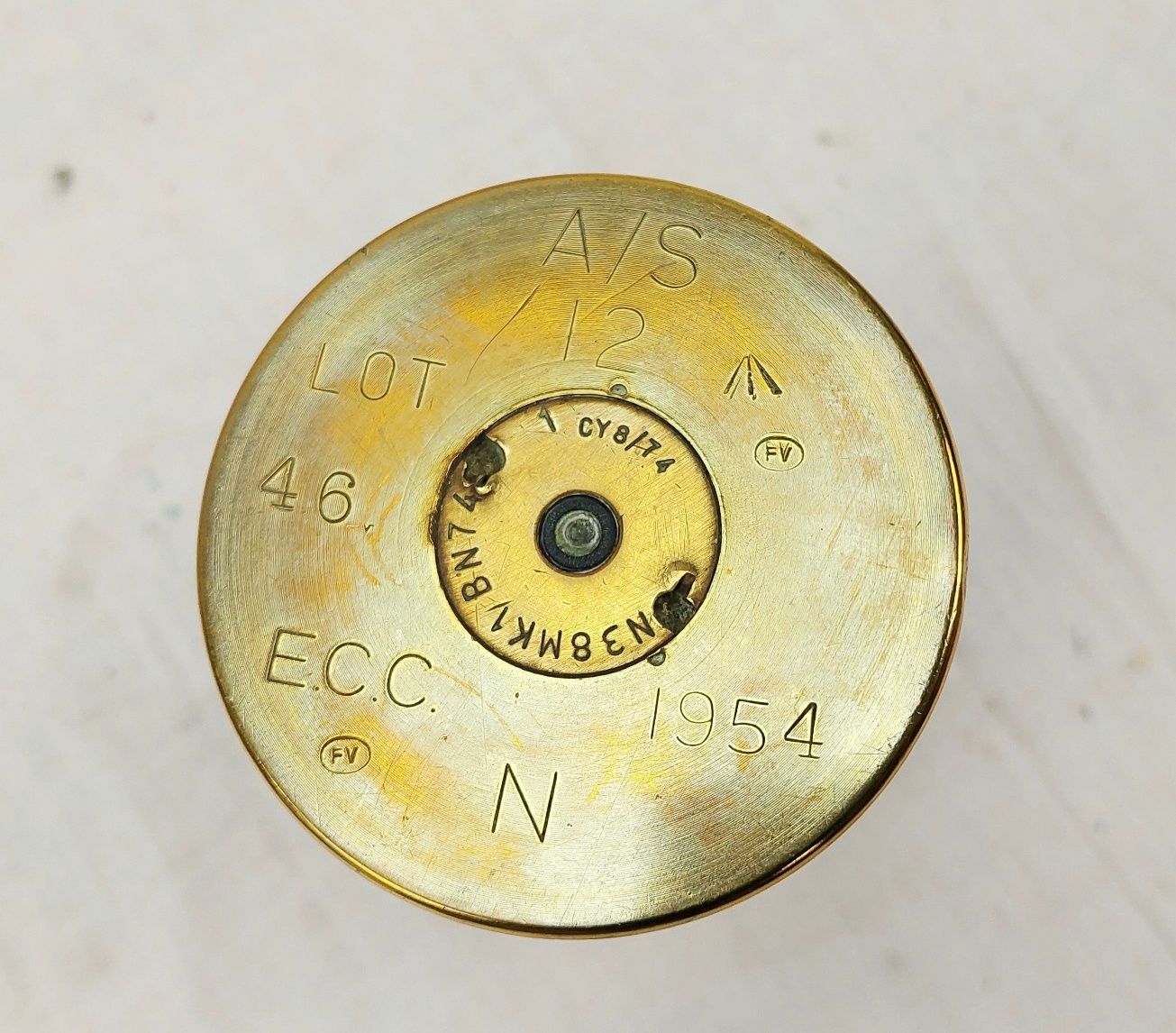 1954 Anti Submarine Mortar Shell Case - Image 4