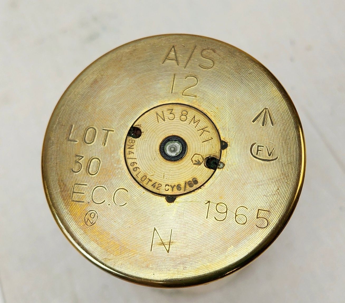 1965 Anti Submarine Mortar Shell Case - Image 5