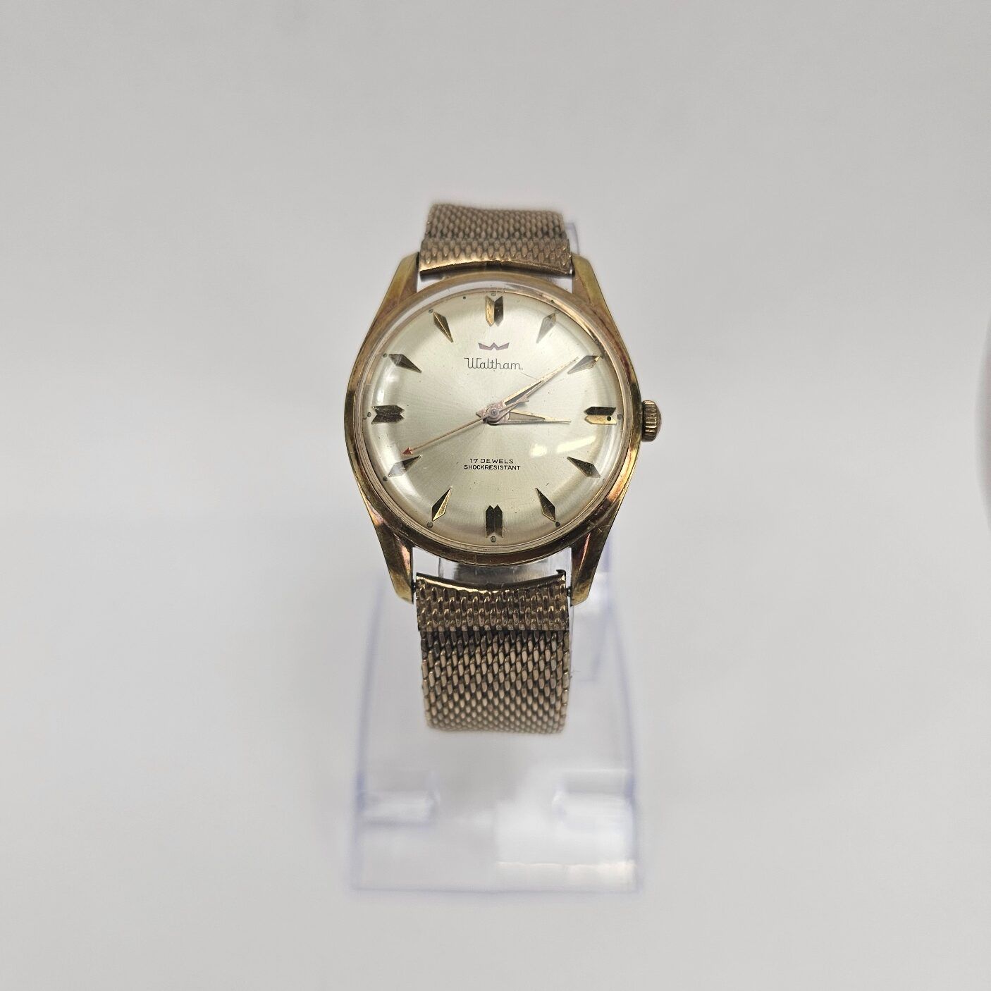 1970s Waltham Gold Plated Manual Wind Gents Watch