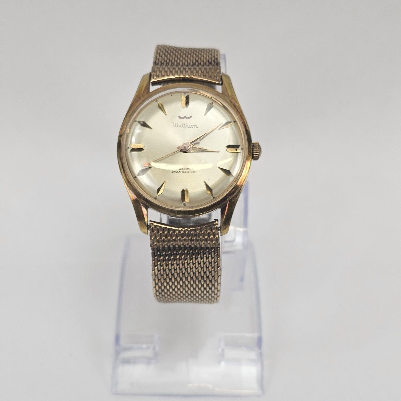 1970s Waltham Gold Plated Manual Wind Gents Watch - Image 4
