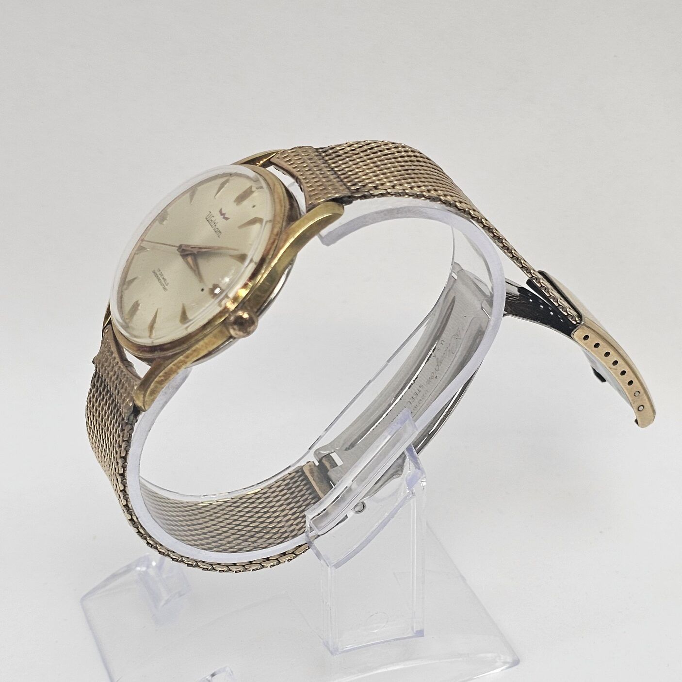 1970s Waltham Gold Plated Manual Wind Gents Watch - Image 3