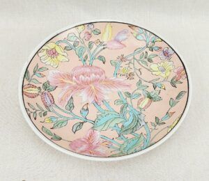 19th Century Chinese Famille Rose Plate