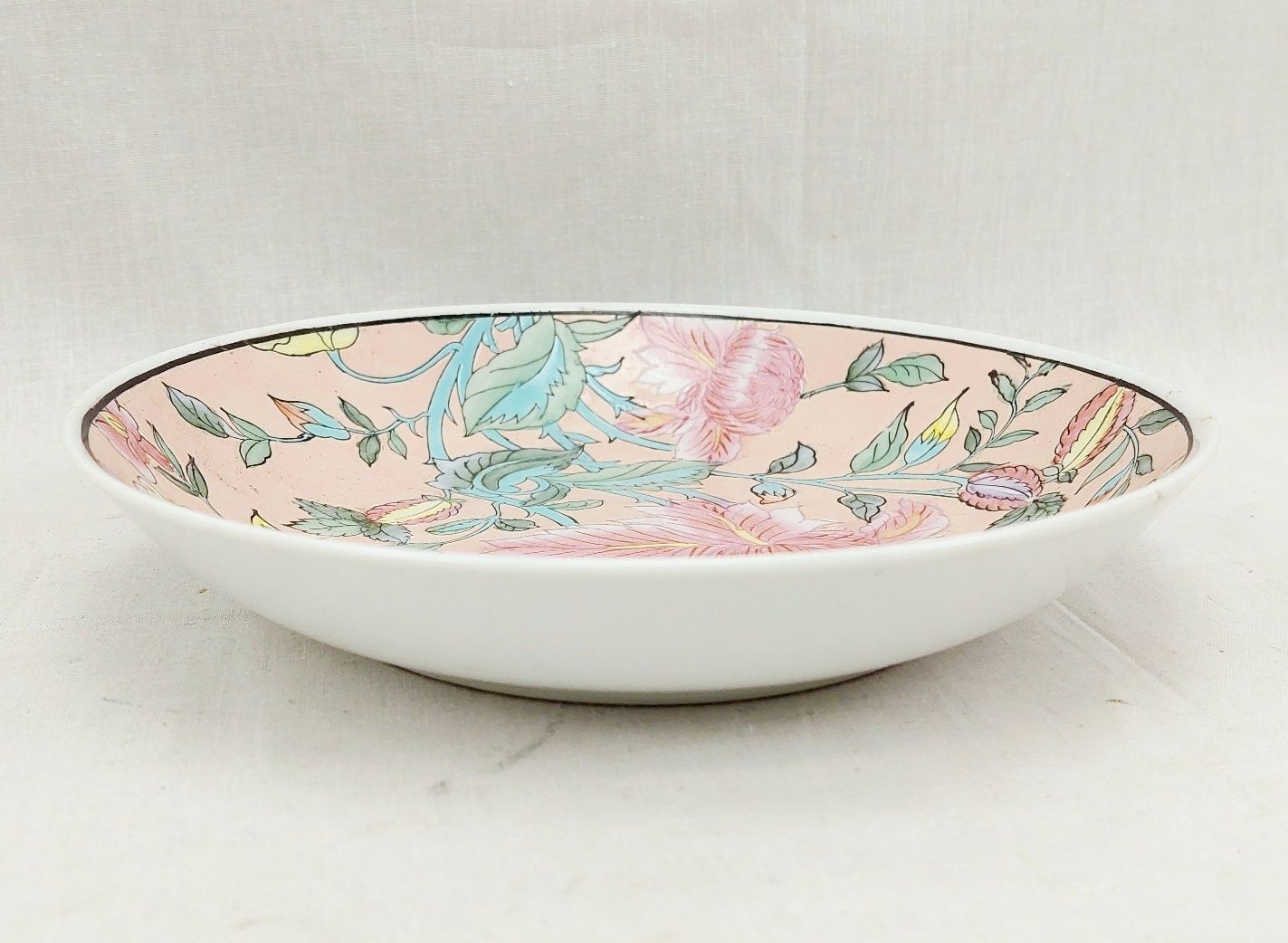 19th Century Chinese Famille Rose Plate - Image 2
