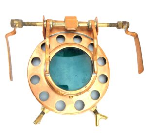 Rare Early 20th Century Siebe Gorman & Co Ltd Underwater Welding Shield