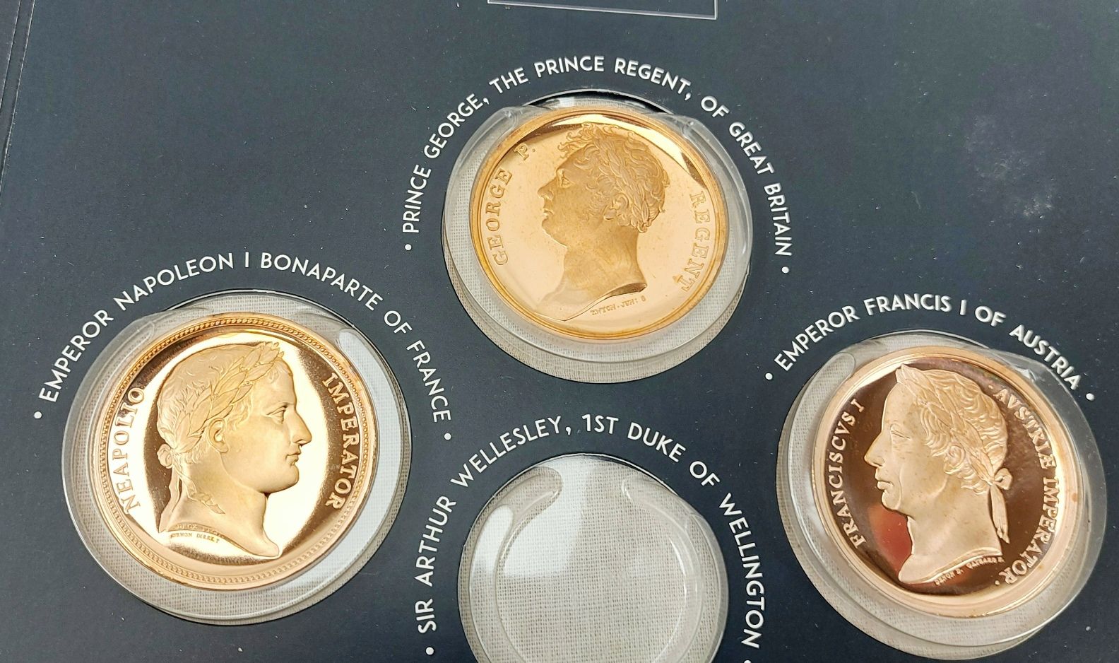 Battle Of Waterloo 1815 Commemorative Bronze Medals - Image 6
