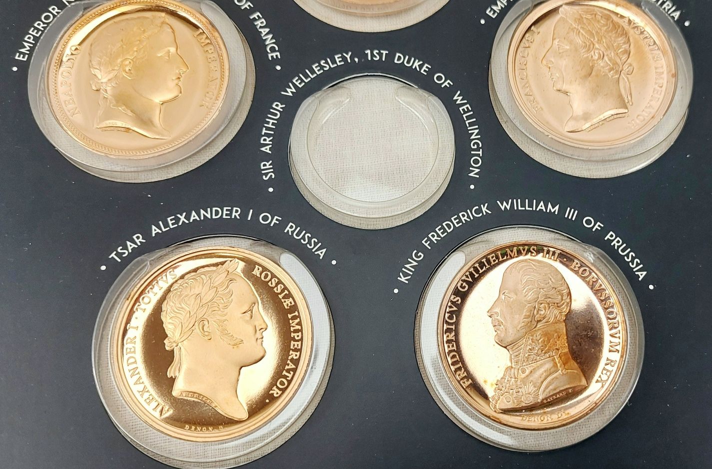 Battle Of Waterloo 1815 Commemorative Bronze Medals - Image 5