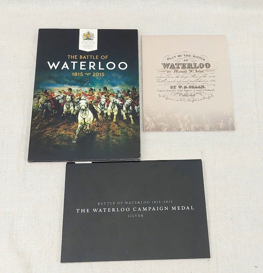Battle Of Waterloo 1815 Commemorative Bronze Medals - Image 2