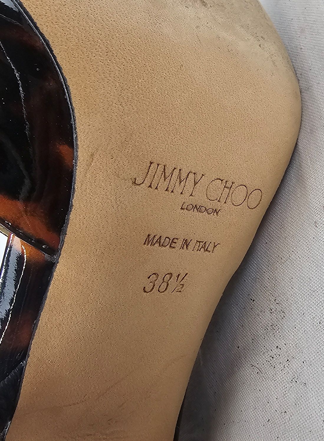 Boxed Pair Of Jimmy Choo High Heel Shoes UK Size 5 1/4 US 7 EU 38.5 - Image 8