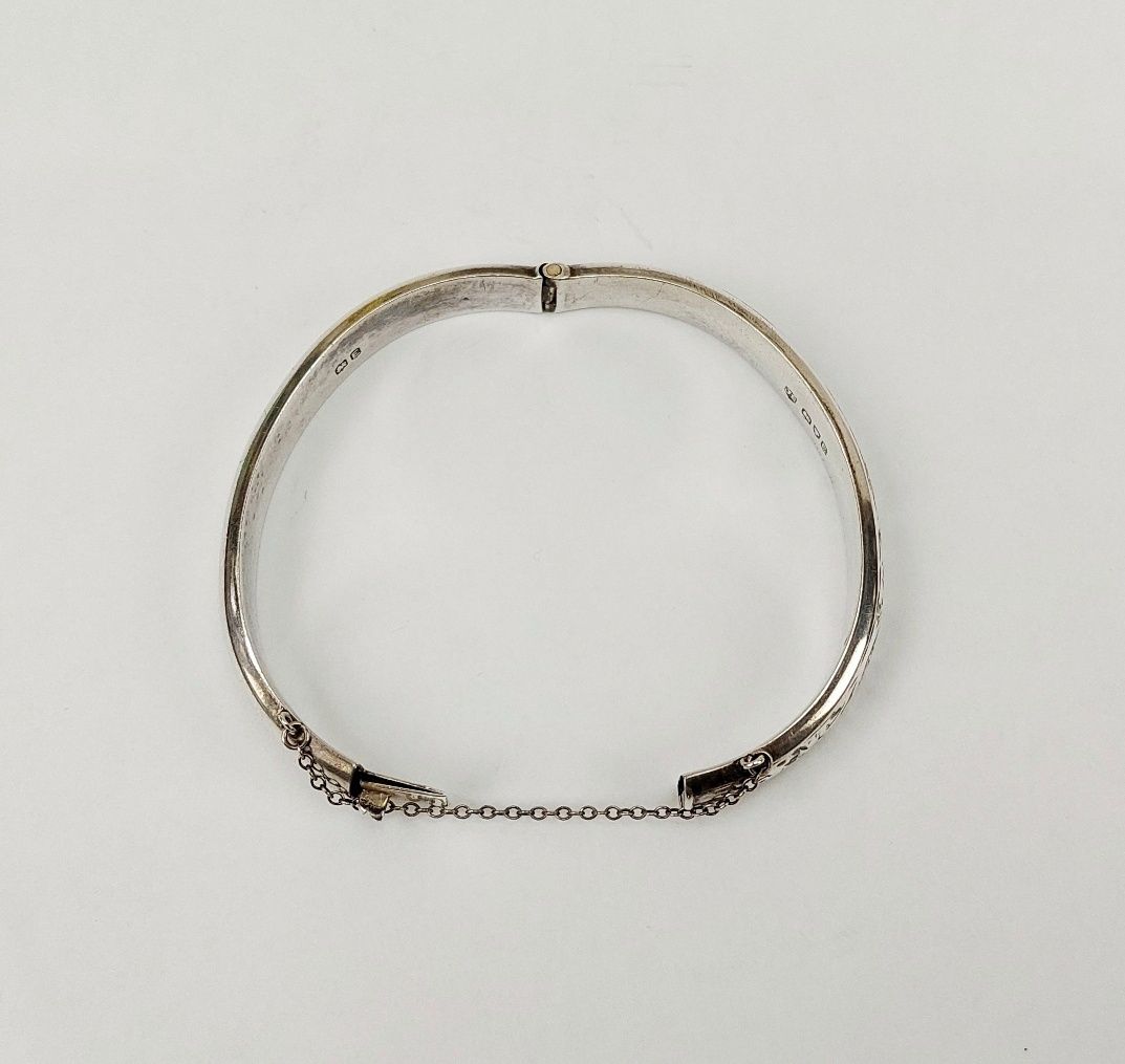 Chester 1955 Sterling Silver Bangle - Image 2