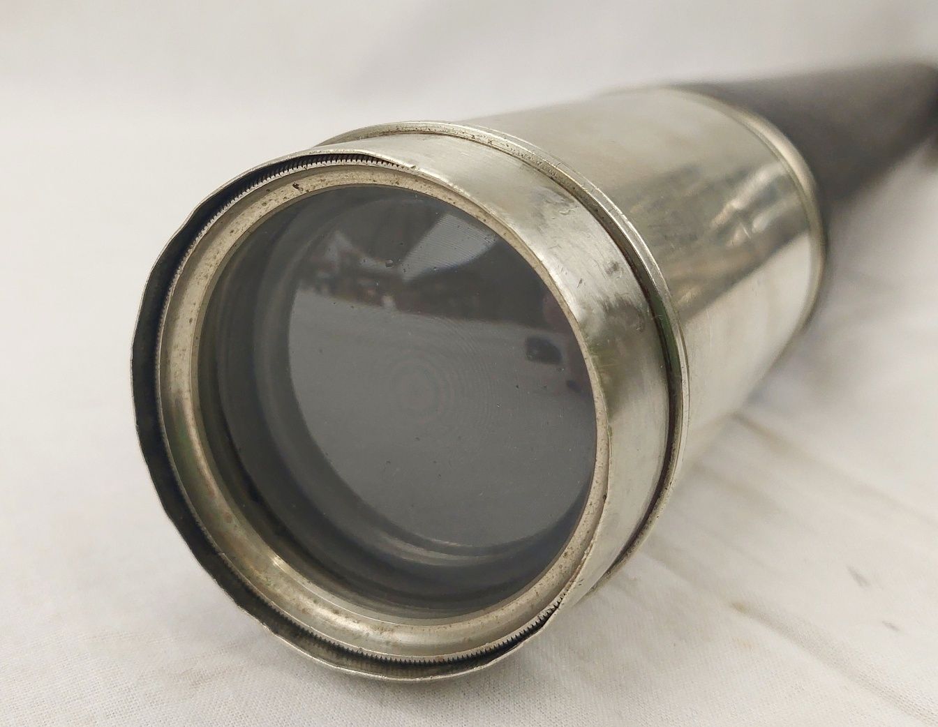 Circa WW1 Single Draw Telescope By F Wiggins & Sons - Image 7