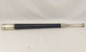 Circa WW1 Single Draw Telescope By F Wiggins & Sons