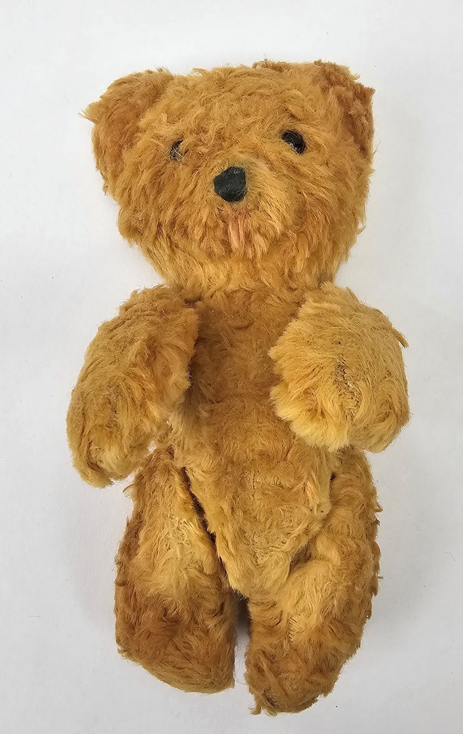 Early To Mid 20th Century Small Teddy Bear With Glass Eyes