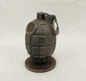 Inert WW1 No36 Mills Bomb Grenade With Gas Check