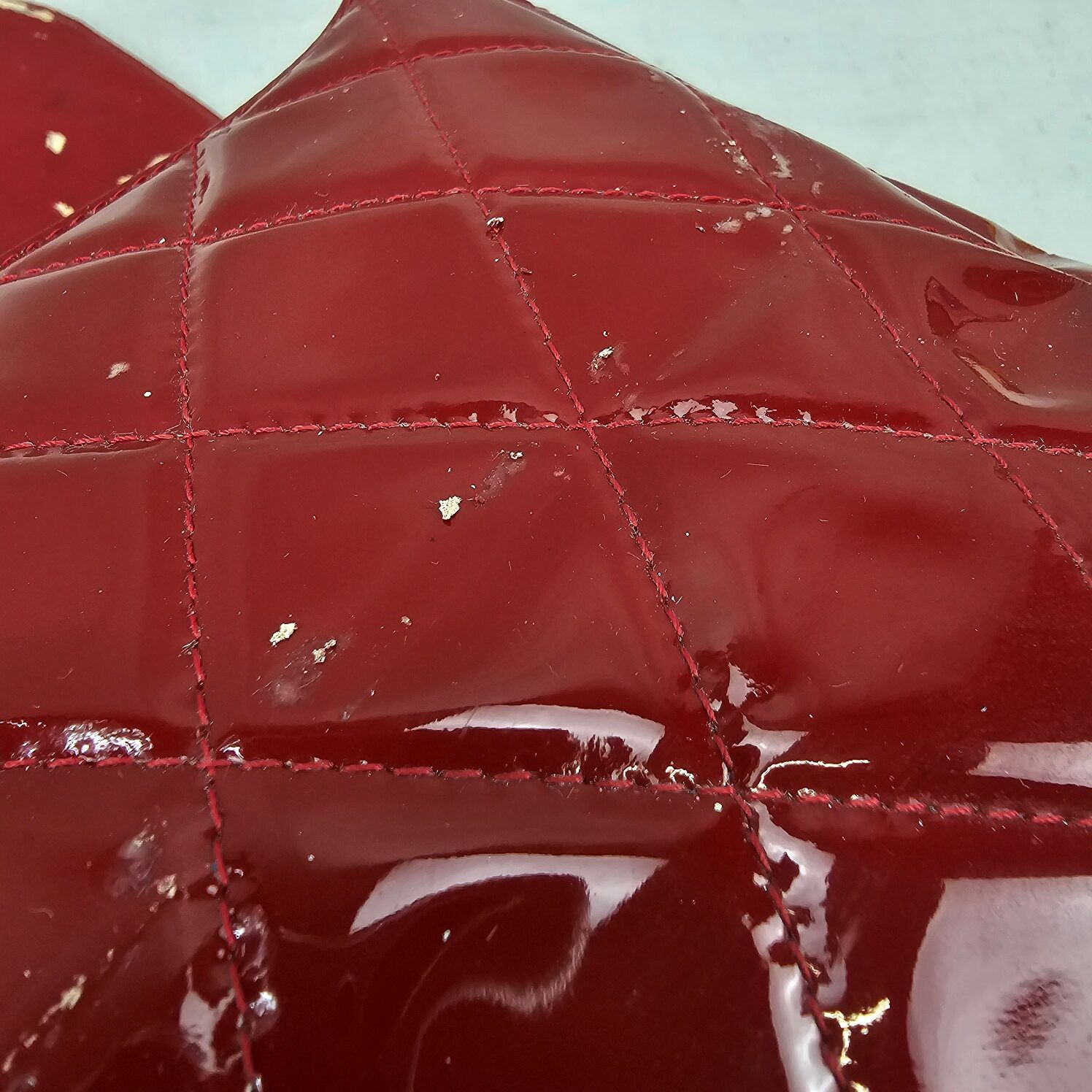 Russell And Bromley Ladies Red Handbag - Image 4