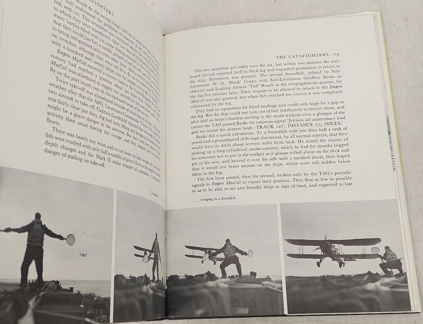 The Catafighters And Merchant Aircraft Carriers By Kenneth Poolman Hardback Book - Image 4