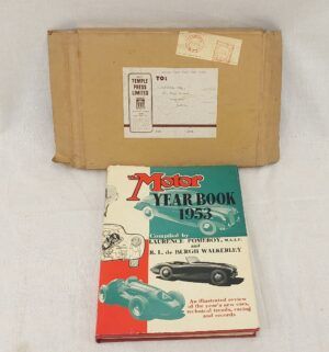The Motor Year Hardback Book 1953 By Laurence Pomeroy