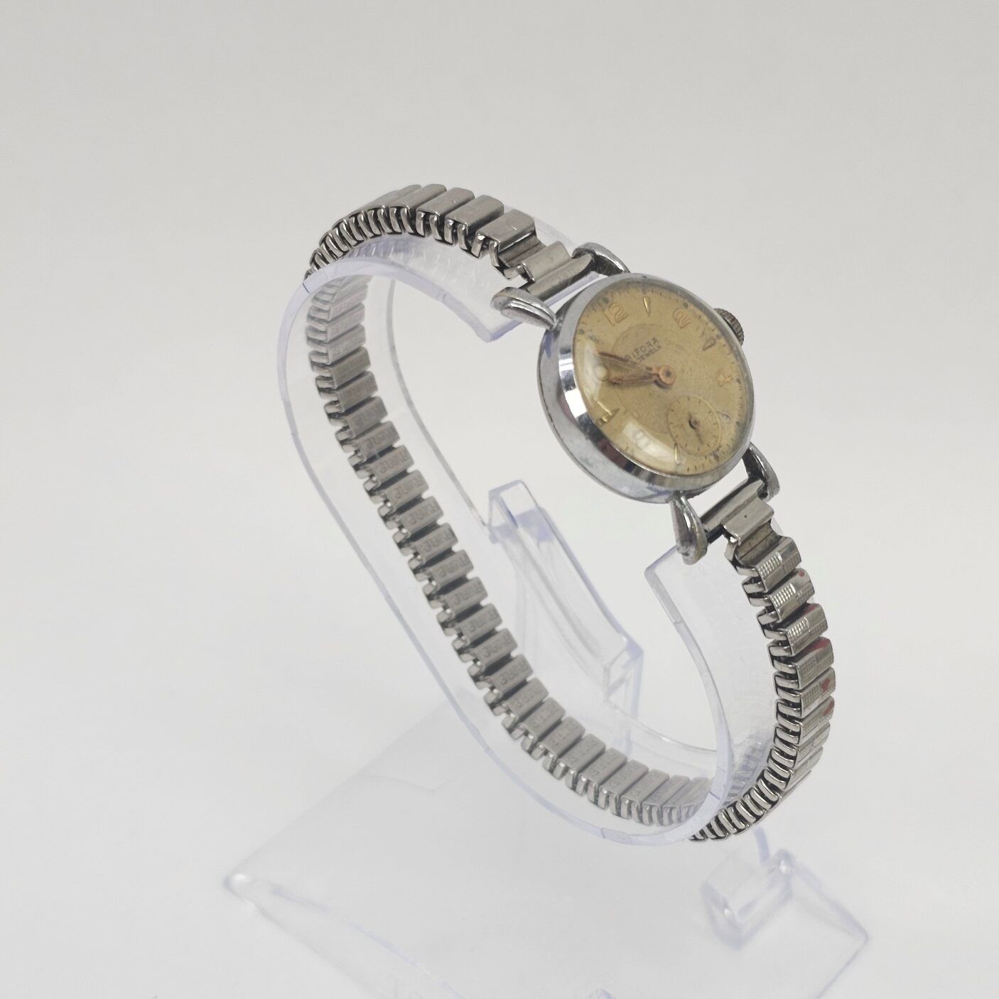 Vintage Ladies Birfora Cocktail Manual Wind Watch - Image 2