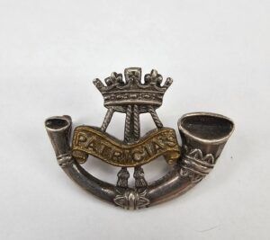 WW1 Princess Patricia's Canadian Light Infantry Officers Collar Dog