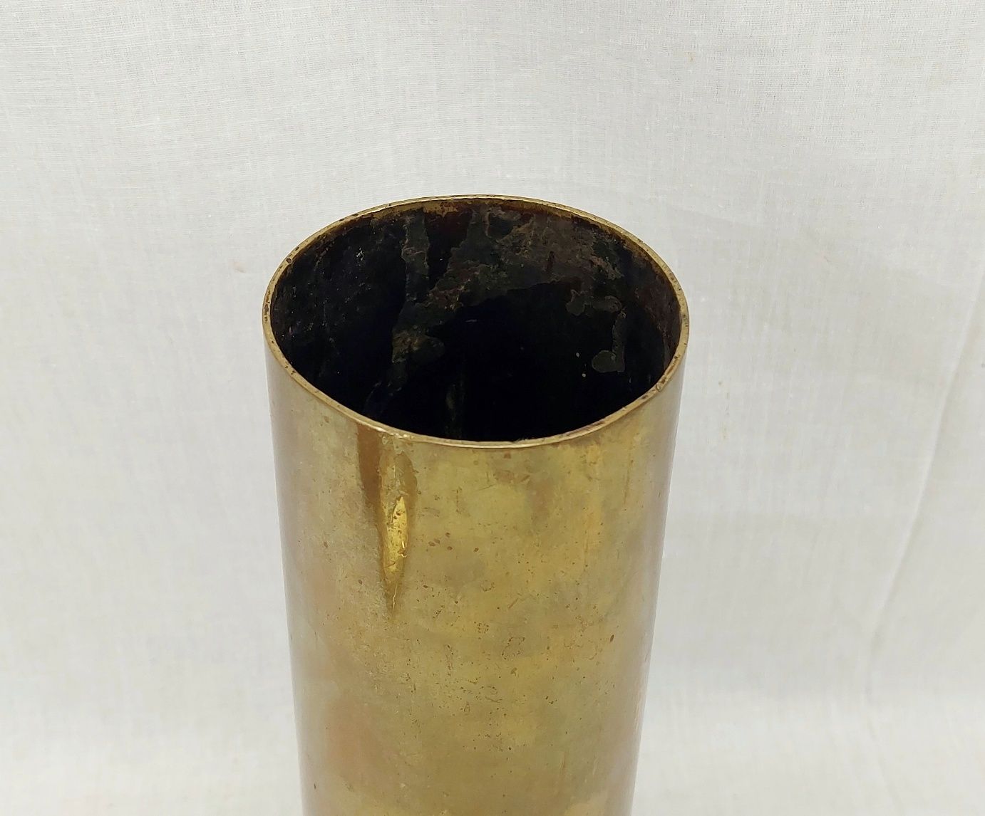 WW2 1943 6 Pounder Shell Case - Image 4