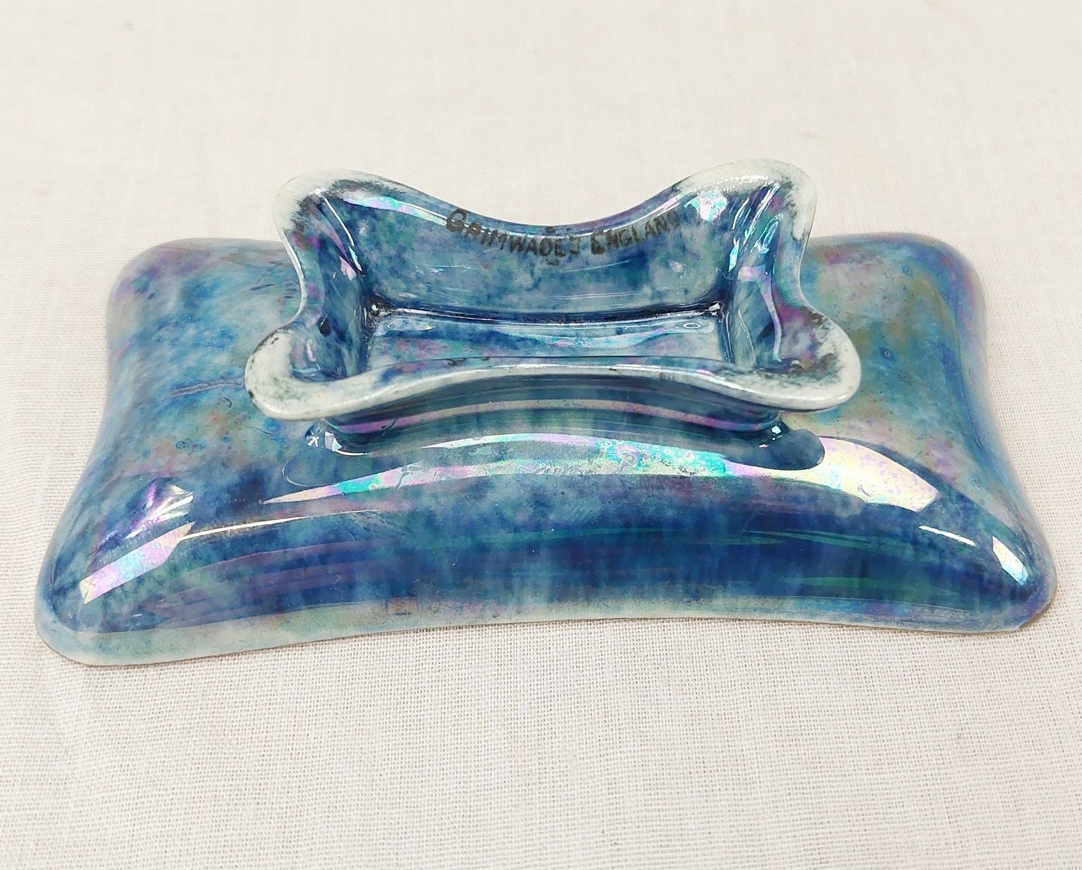 c1930 Royal Winton Grimwades Lustre Miniature Pin Dish - Image 6