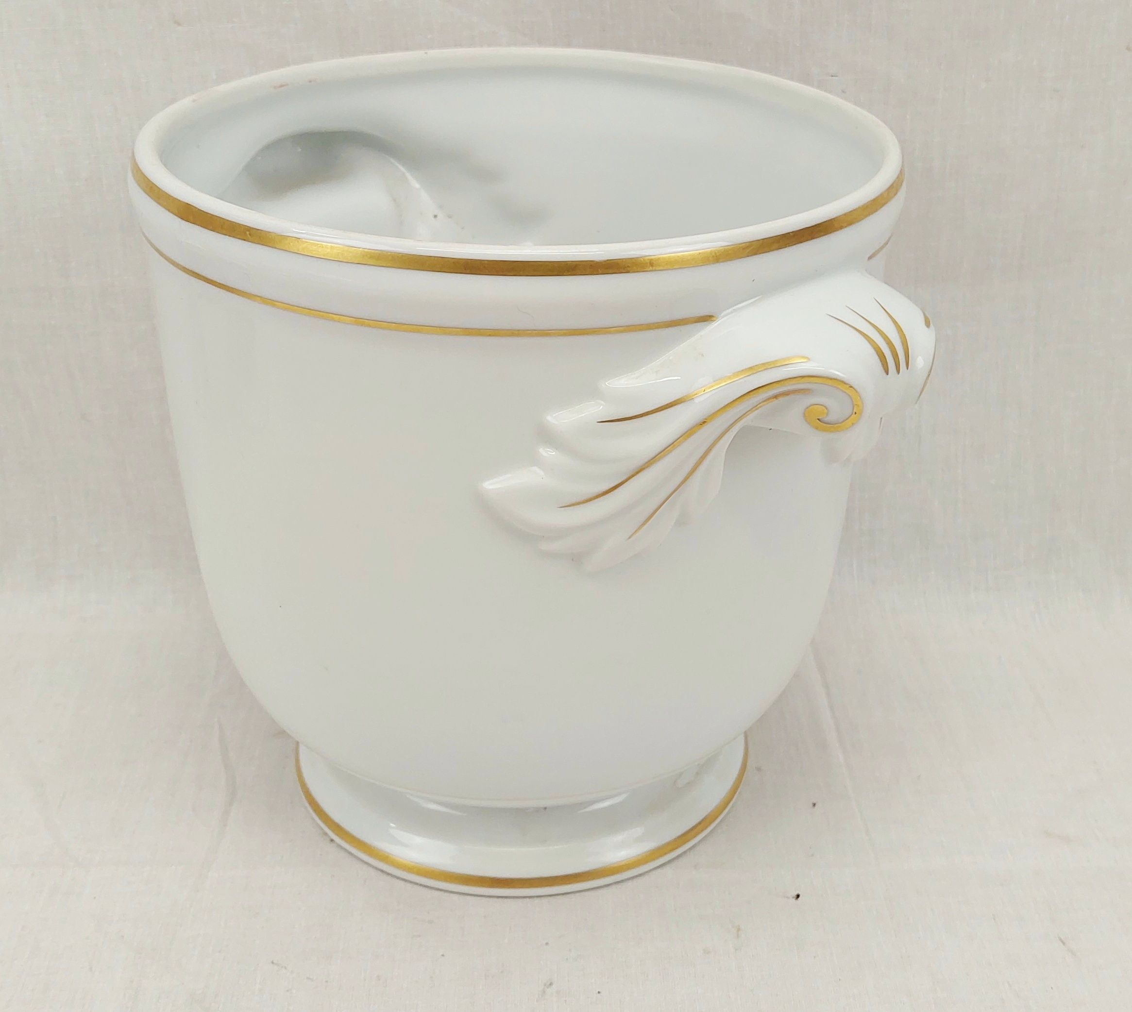 1950s Vesta Algarve Ceramic Medium Sized Ice Pail Bucket - Image 3