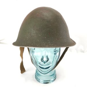 British, Cold War era - 1950's Issue, MkIV 'Turtle' Helmet with Liner & Chinstrap