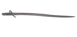 British, (Imperial German Made) c.1856, Pattern 1856 Yataghan Sword Bayonet, Made under Solingen Contract for Percussion/Snider Enfield Rifle