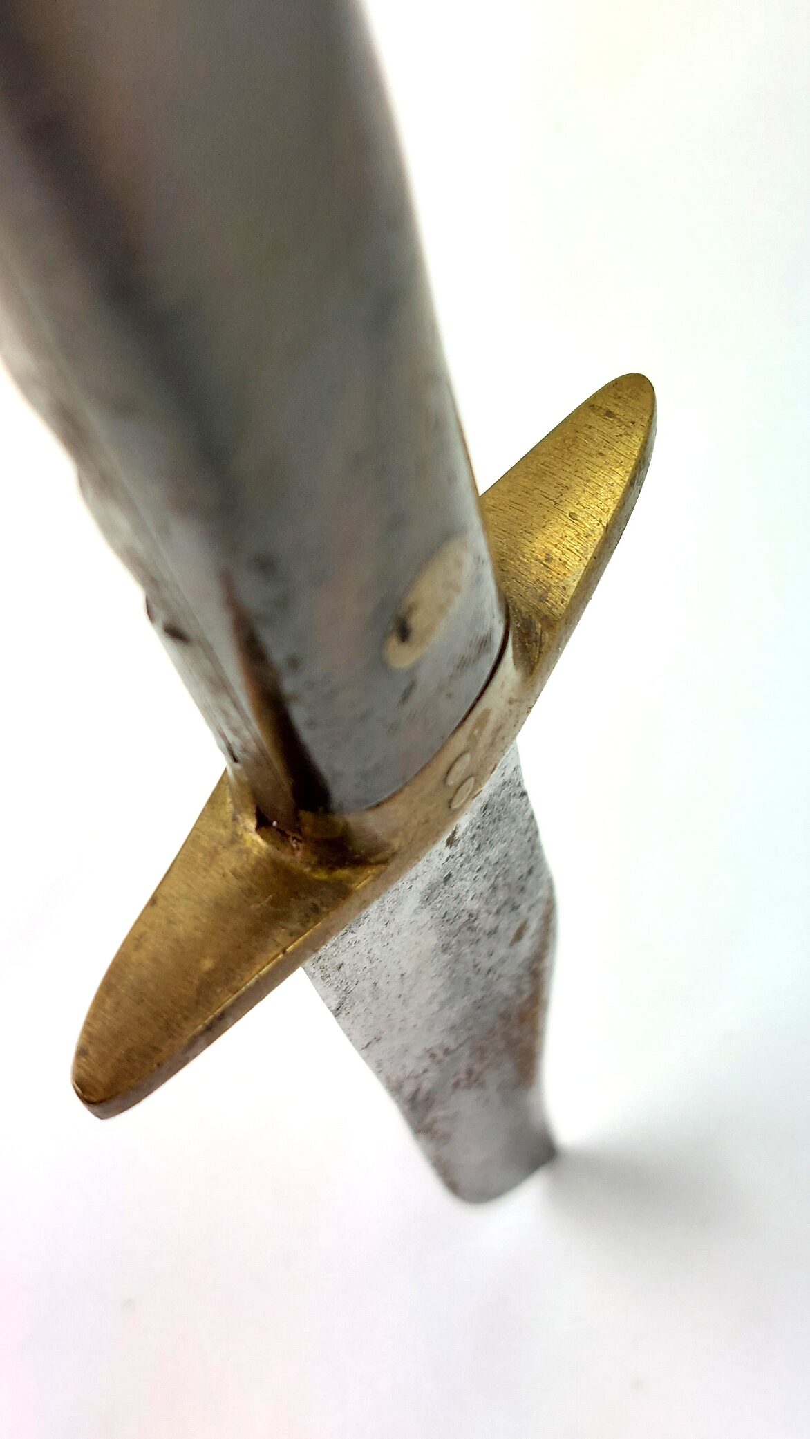British, Mid-20th Century, Sheffield Bowie Hunting–Fighting Knife, with Original Leather Sheath - Image 11