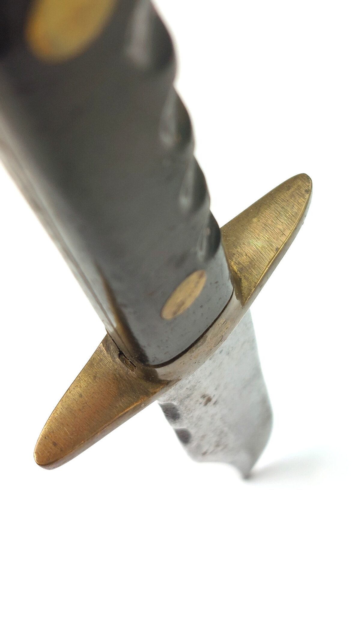 British, Mid-20th Century, Sheffield Bowie Hunting–Fighting Knife, with Original Leather Sheath - Image 12