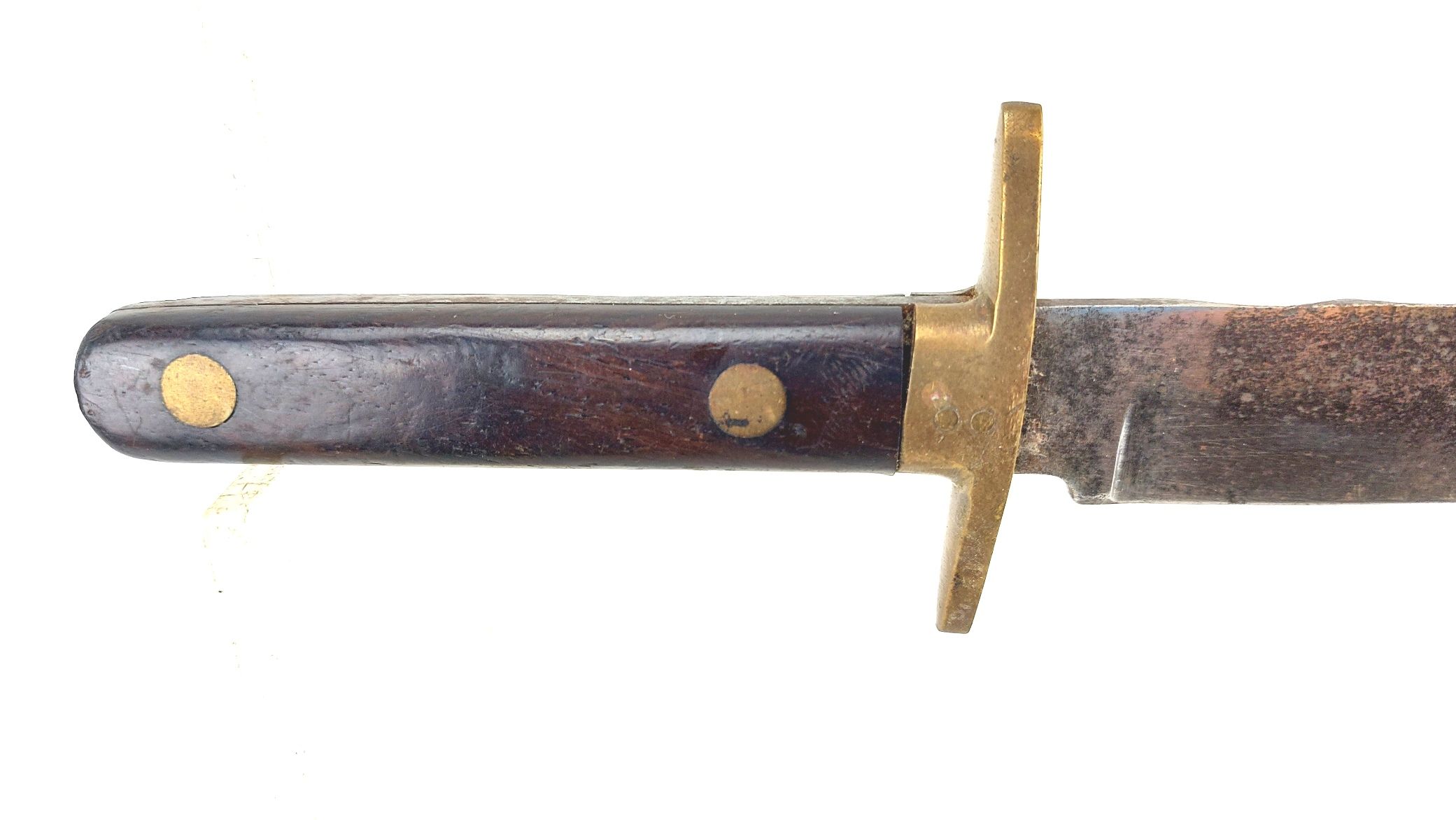British, Mid-20th Century, Sheffield Bowie Hunting–Fighting Knife, with Original Leather Sheath - Image 3