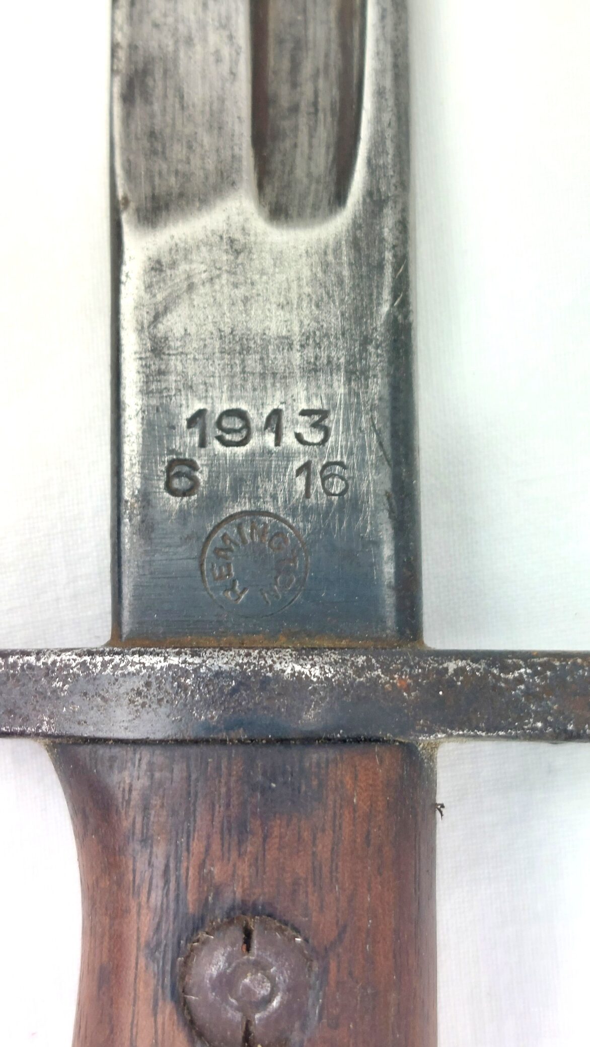 British (US Made), WW1, Remington 1913 Pattern Bayonet, Dated June 1916 - Image 10