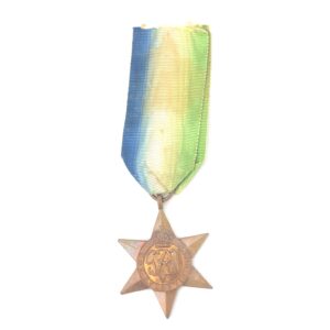 British, WW2, 1939–1945, Atlantic Star Medal, with Original Ribbon