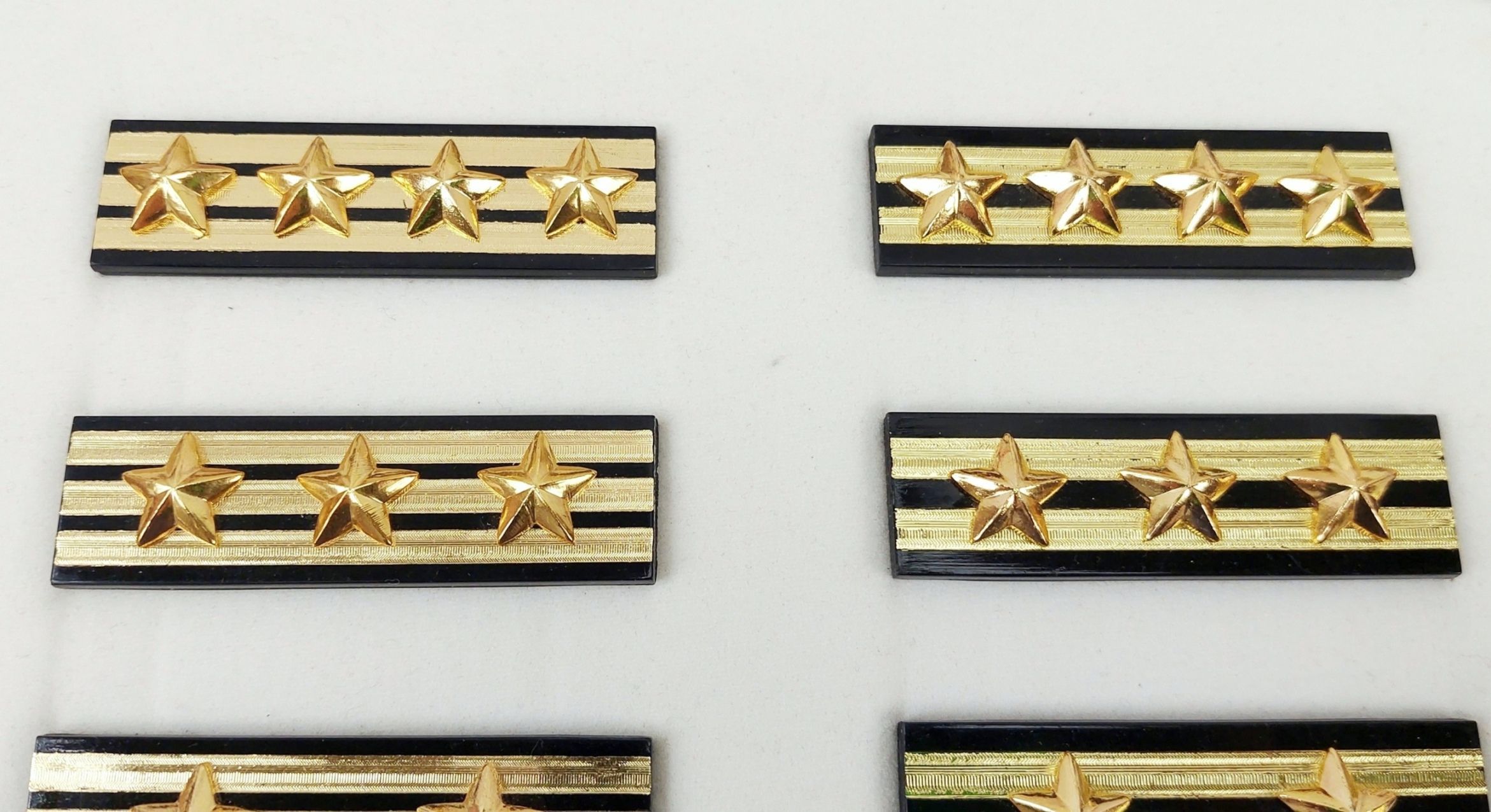 Cased Set Of French Gorgets And Rank Slides - Image 7