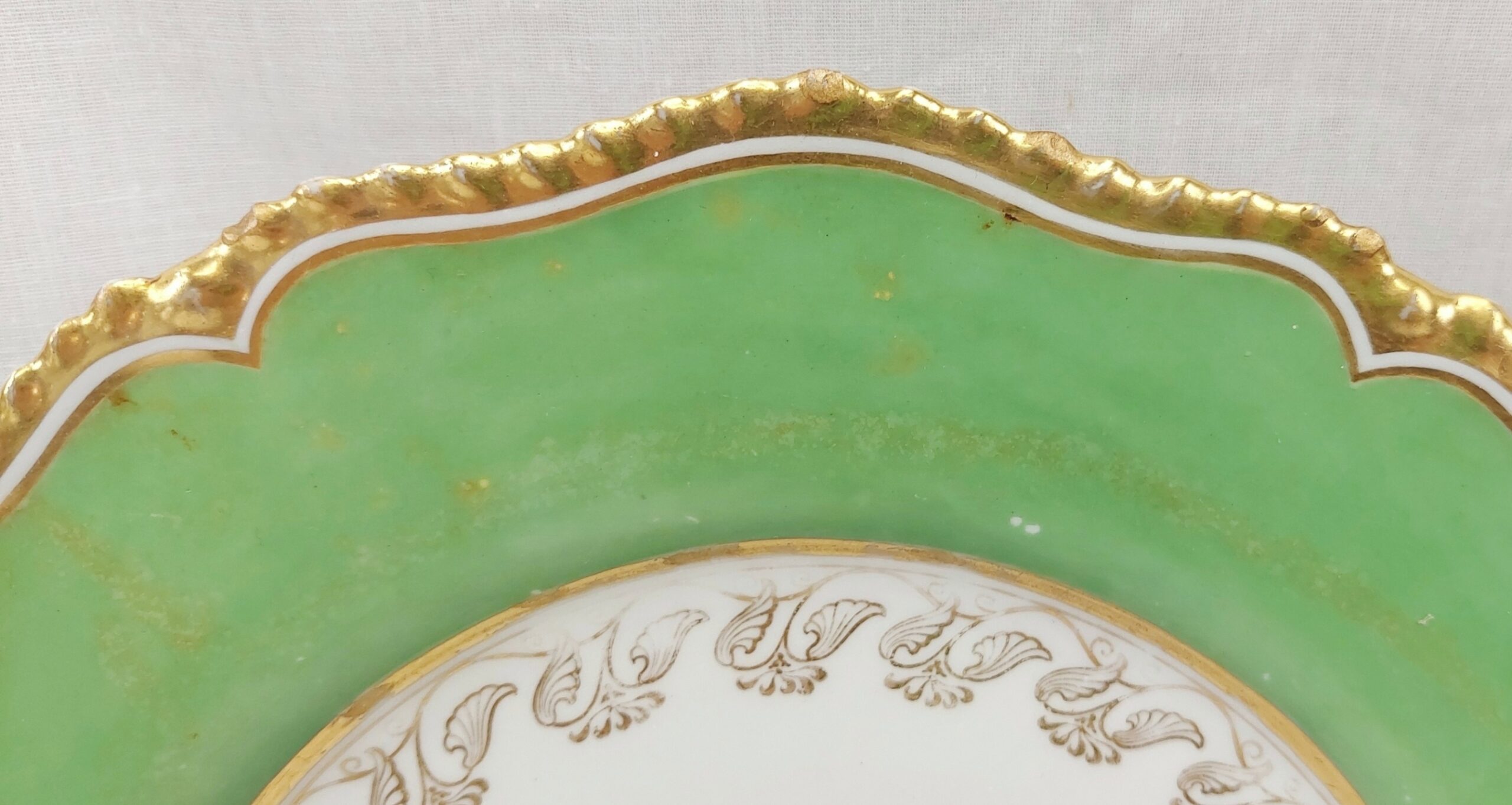 Circa 1805 Worcester Flight Barr Armorial Plate - Image 7