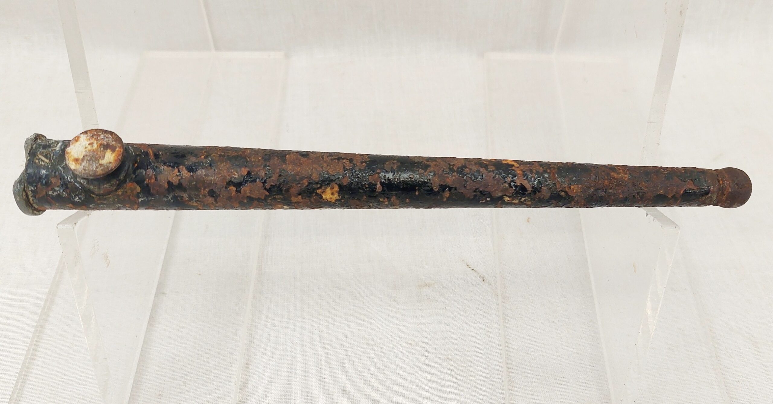 Enfield No 4 Rifle Spike Bayonet And Scabbard - Image 3
