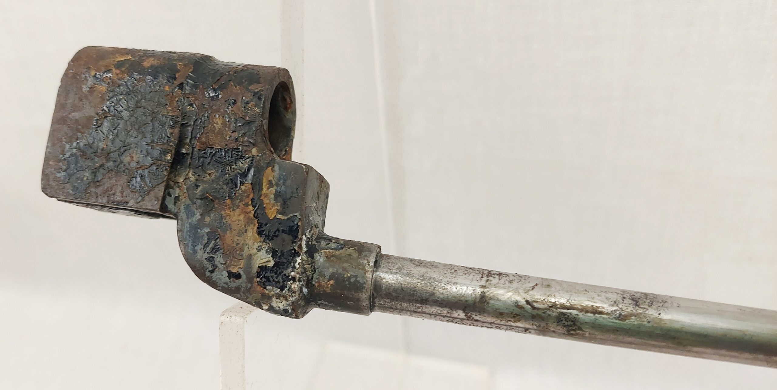 Enfield No 4 Rifle Spike Bayonet And Scabbard - Image 10