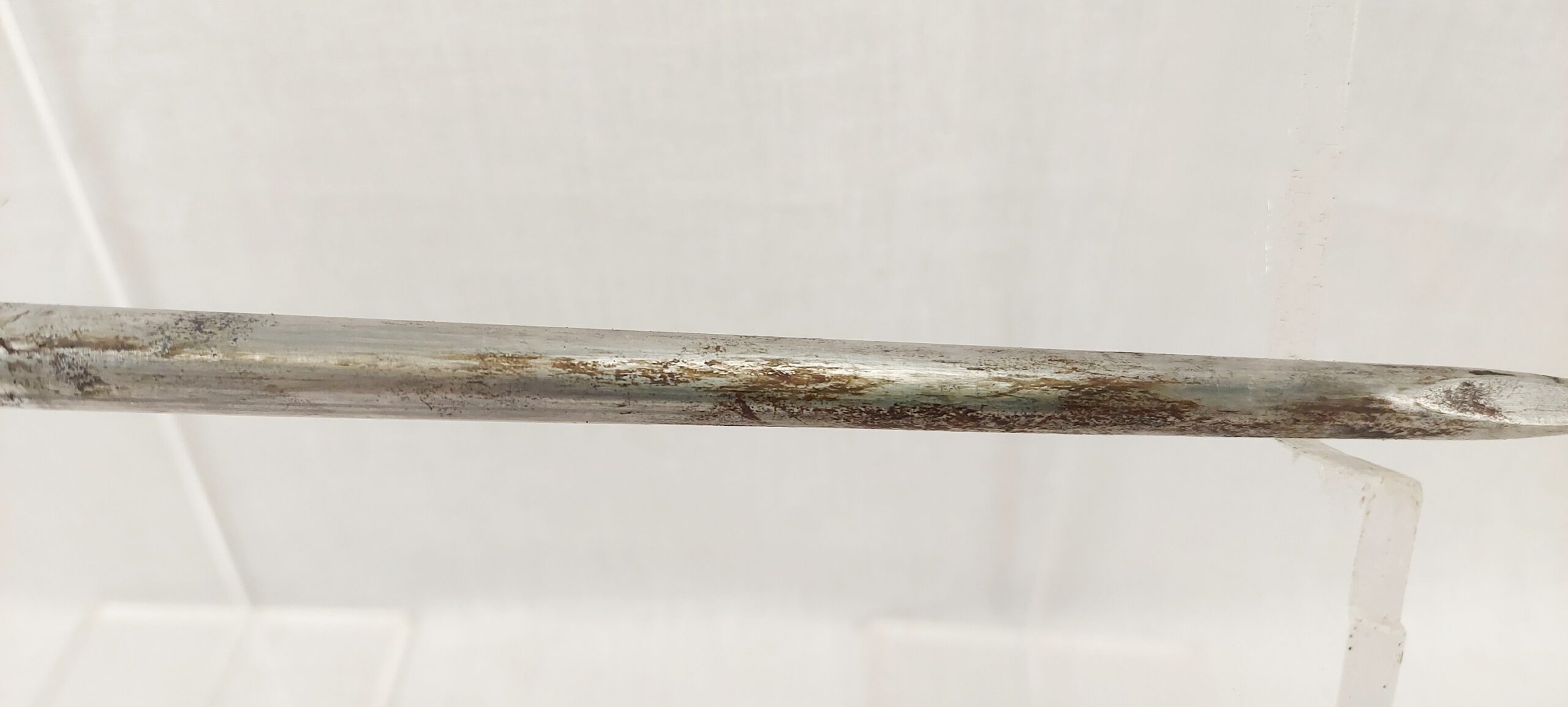 Enfield No 4 Rifle Spike Bayonet And Scabbard - Image 9