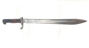 Imperial German, WW1, 1916, First Pattern, Model 1898/05 a/A Sawback Bayonet, by Erfurt