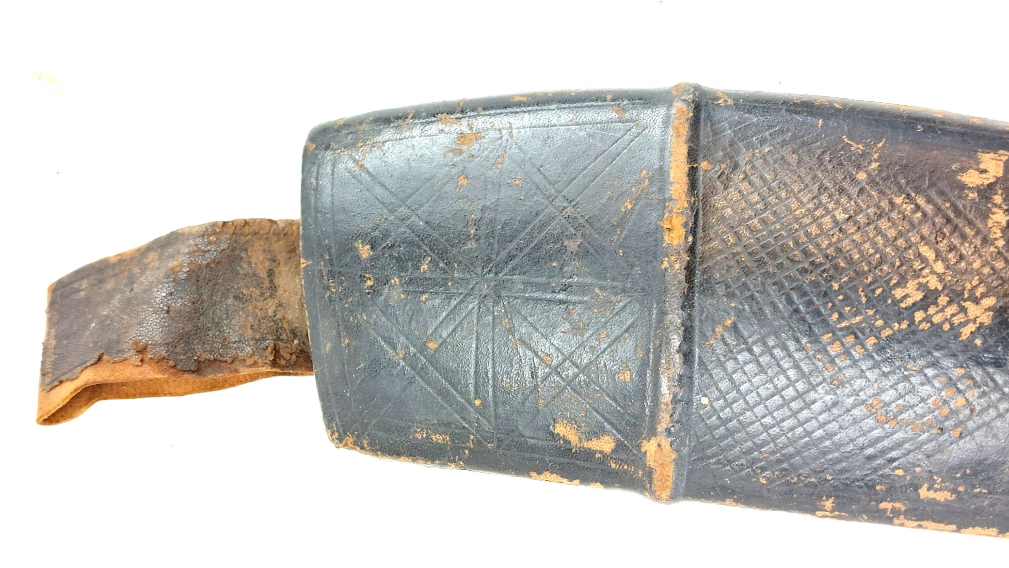 Indian Bowie-Style Fighting Knife – Horn and Brass Hilt, Possibly by The Army Traders, Dehradun - Image 17