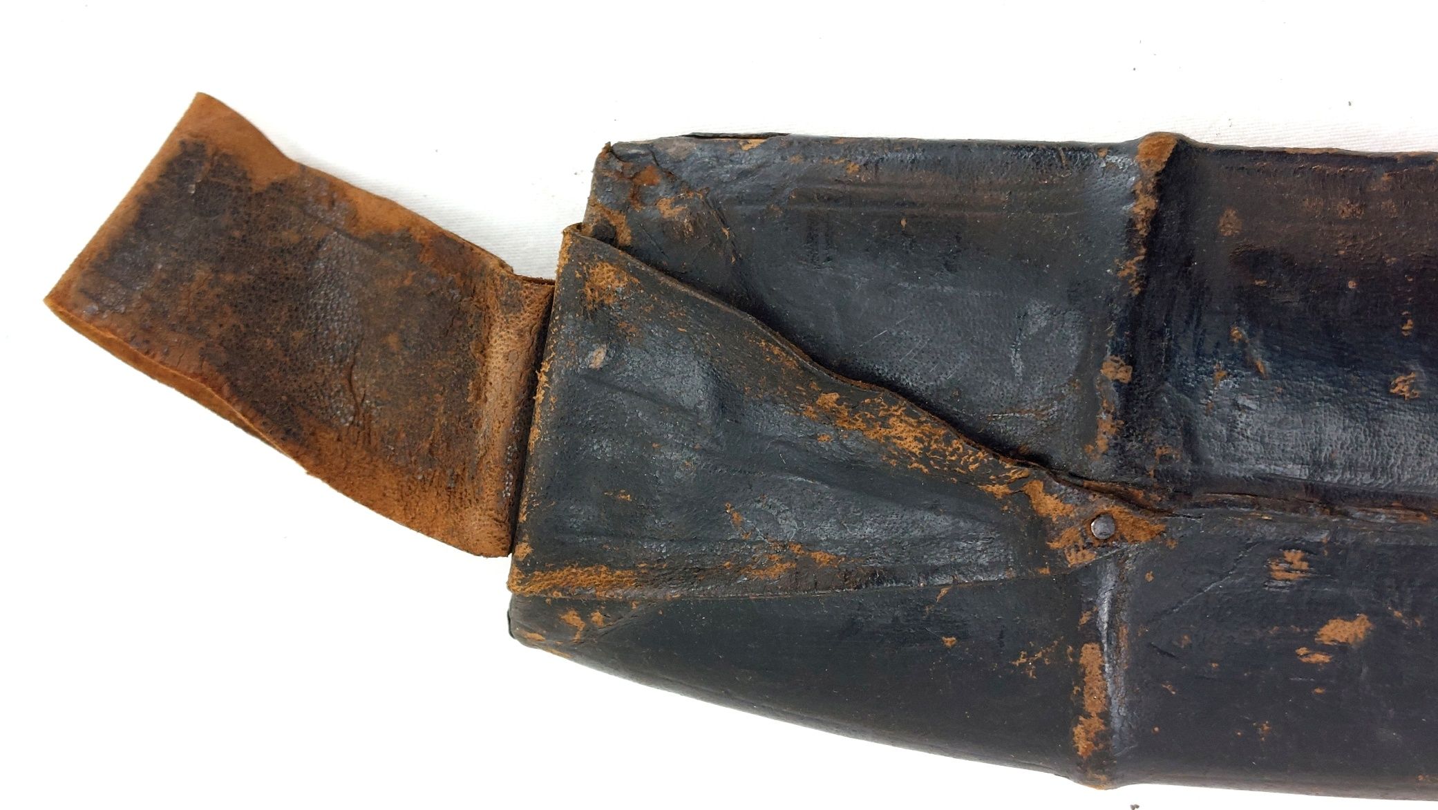Indian Bowie-Style Fighting Knife – Horn and Brass Hilt, Possibly by The Army Traders, Dehradun - Image 19