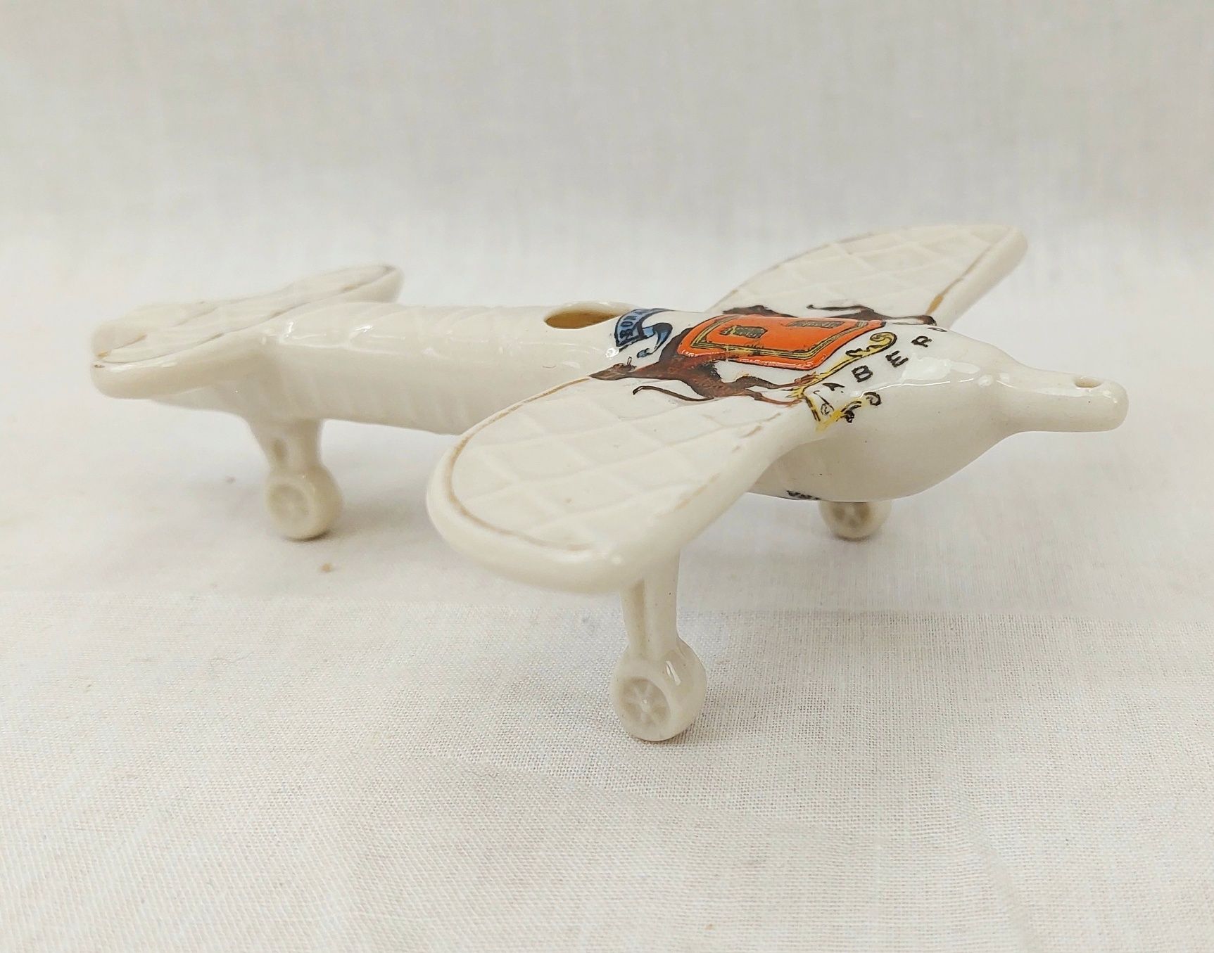 WW1 Carlton Crested China Model of a Monoplane – Aberdeen - Image 4