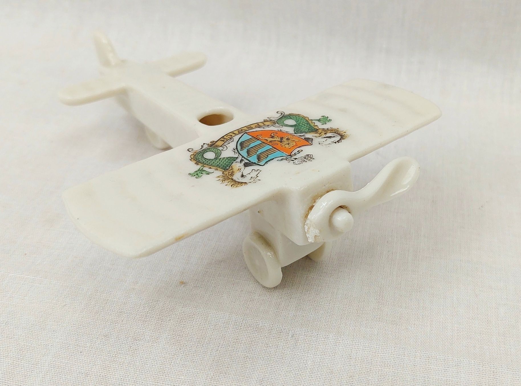 WW1 Grafton Crested China Model of a Monoplane – Ipswich - Image 4