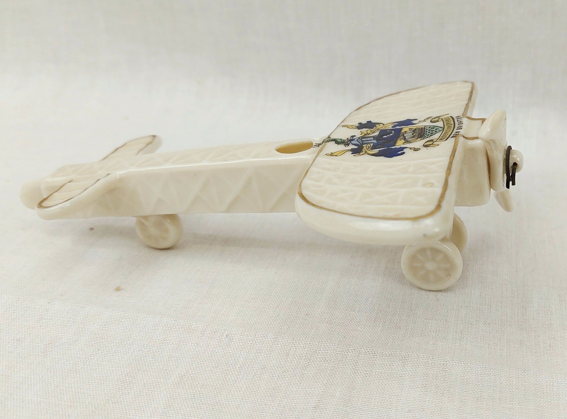 WW1 Carlton Crested China Model of a Monoplane – New Brighton - Image 4