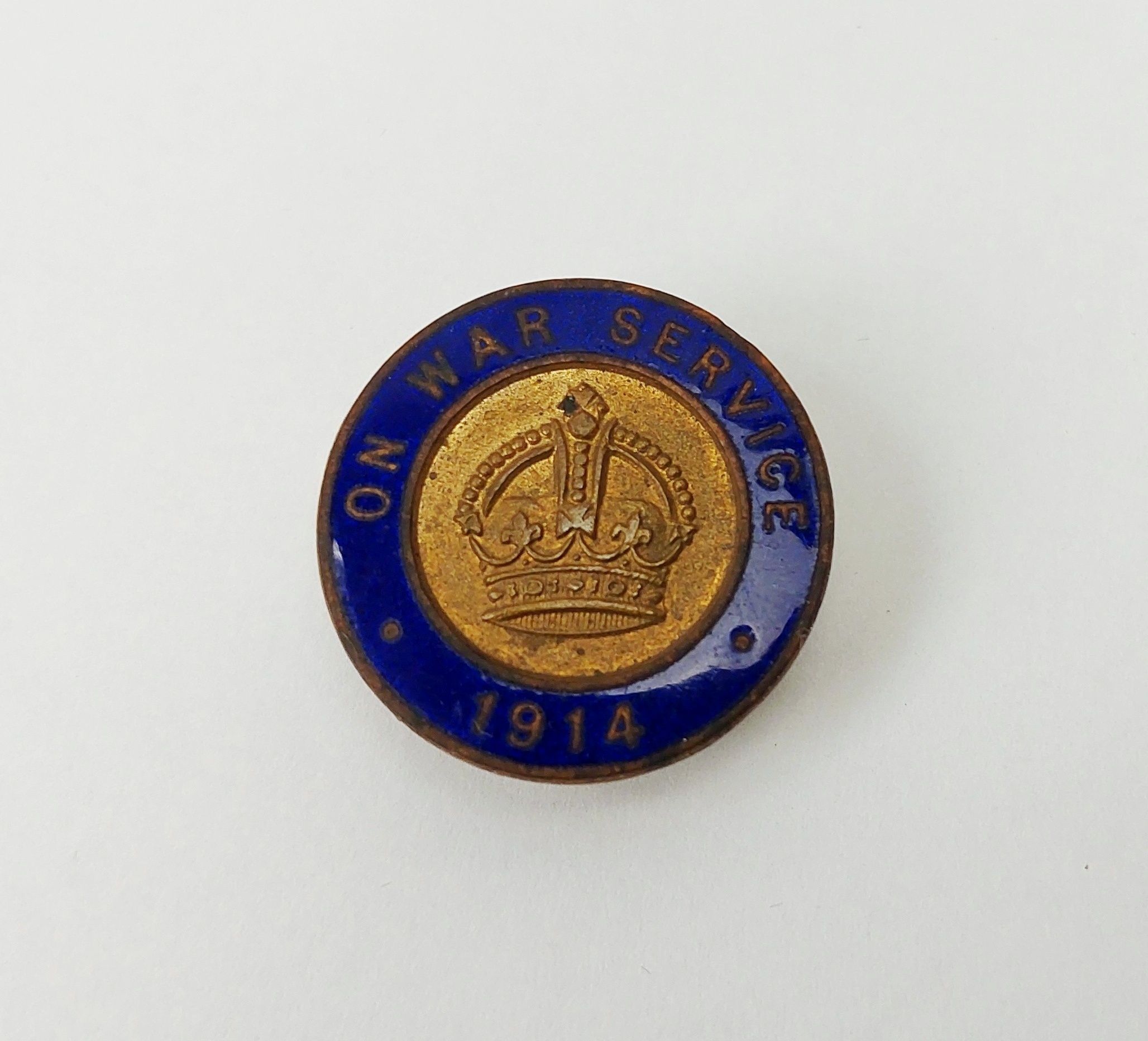 WW1 On War Service 1914 Badge