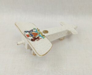 WW1 Arcadian Crested China Model of a Monoplane – Bath