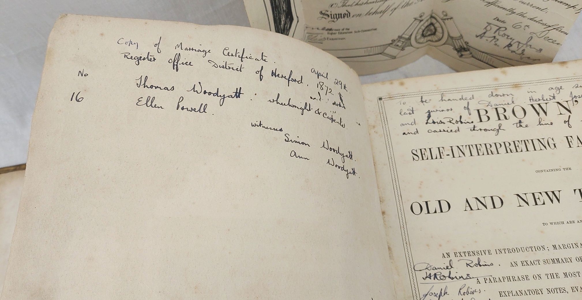 Victorian Reverend John Brown Bible - Image 12